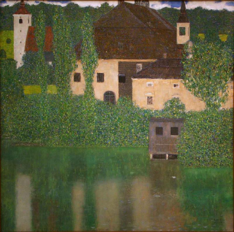 Gustav Klimt Castle with a Moat china oil painting image
